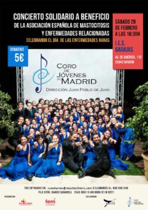 Concierto solidario a favor de la AEDM